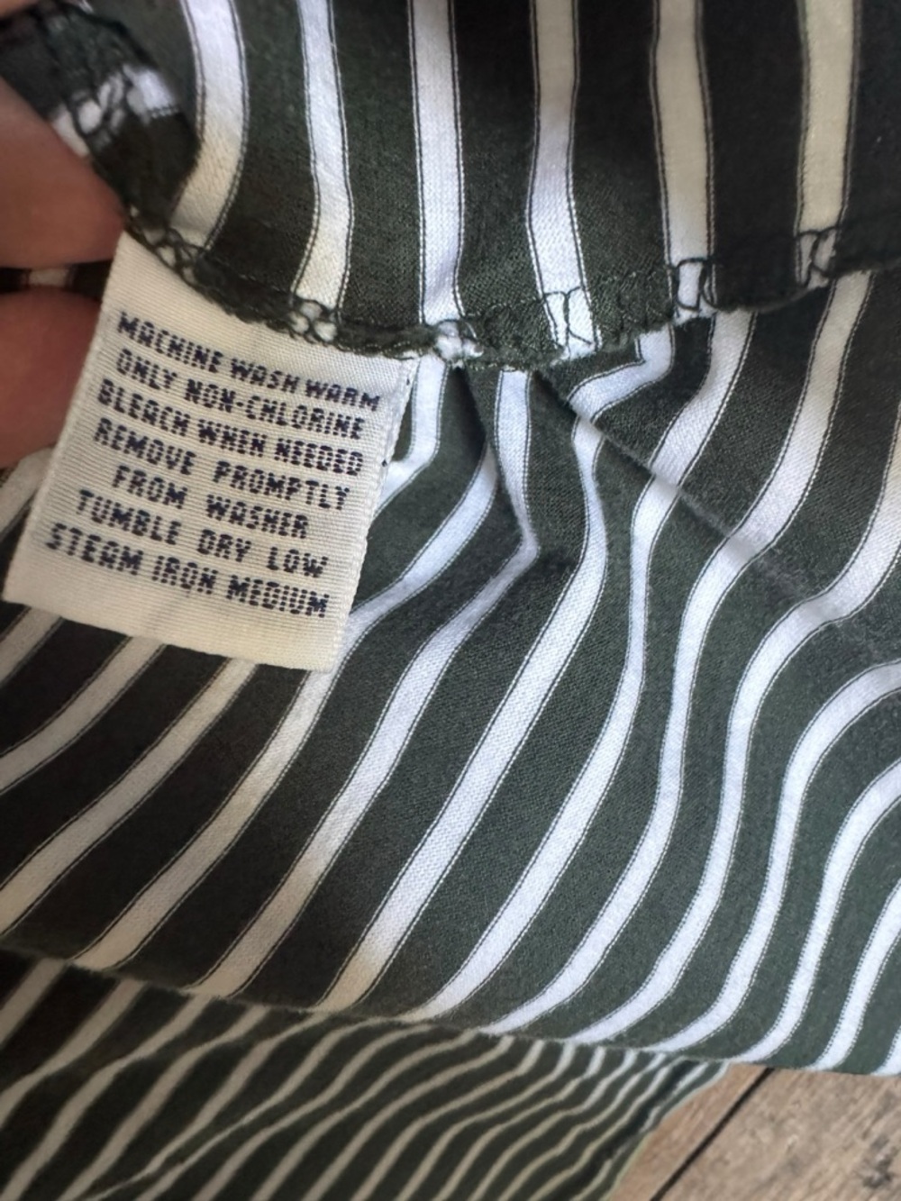 Title:
Polo Golf Ralph Lauren Striped Shirt Men’s M Pima Cotton Green White - Picture 3 of 8